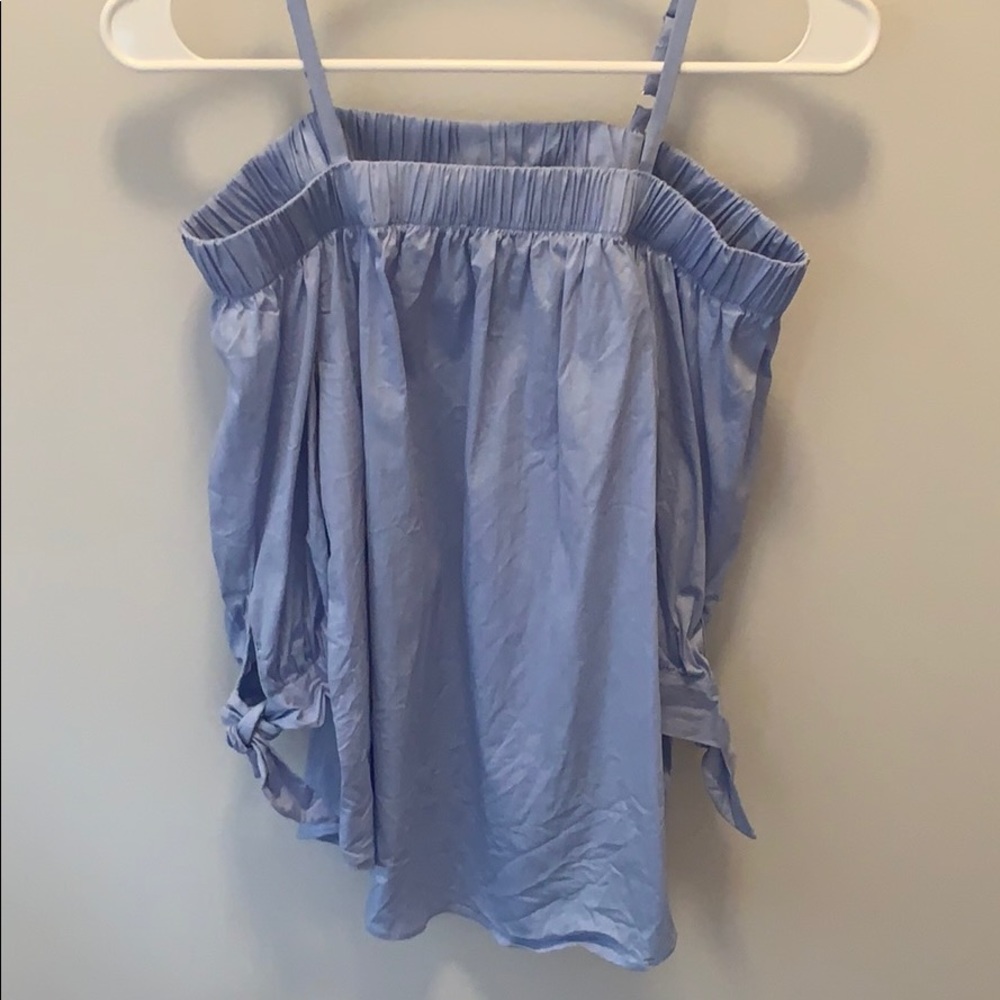 denim top